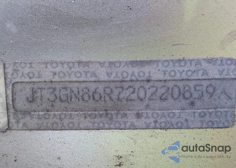 2002 Toyota 4Runner Sr5 V6 from USA, damaged, VIN JT3GN86R720220859